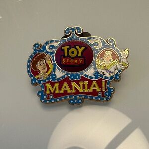 Toy Story Mania! Enamel Pin - Blue, Red & Yellow